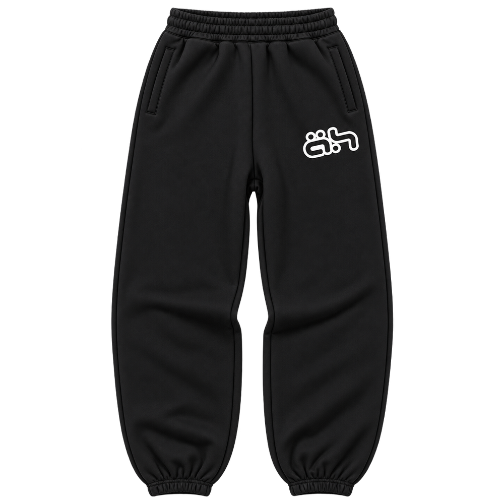 "AH" LOGO BAGGIES [BLACK]