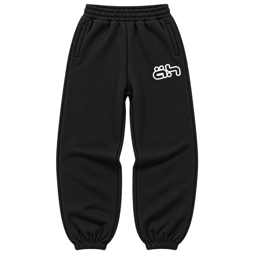 "AH" LOGO BAGGIES [BLACK]